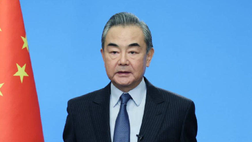 王毅会见阿联酋总统中国事务特使：促和止战需要凝聚合力