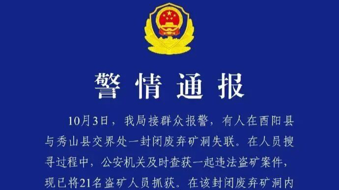 重庆发生盗矿案件，7人死亡