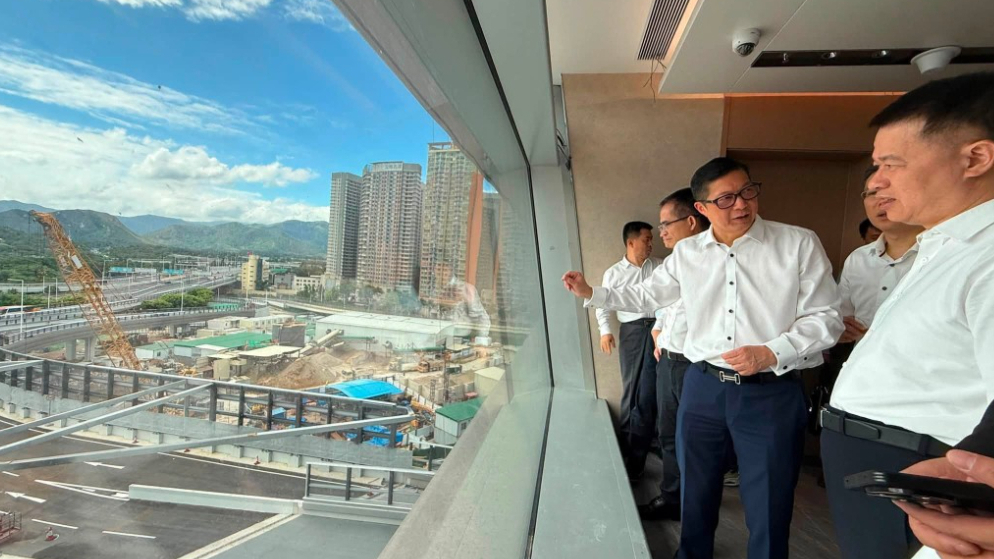 新皇岗口岸｜港深代表实地视察准备工作
