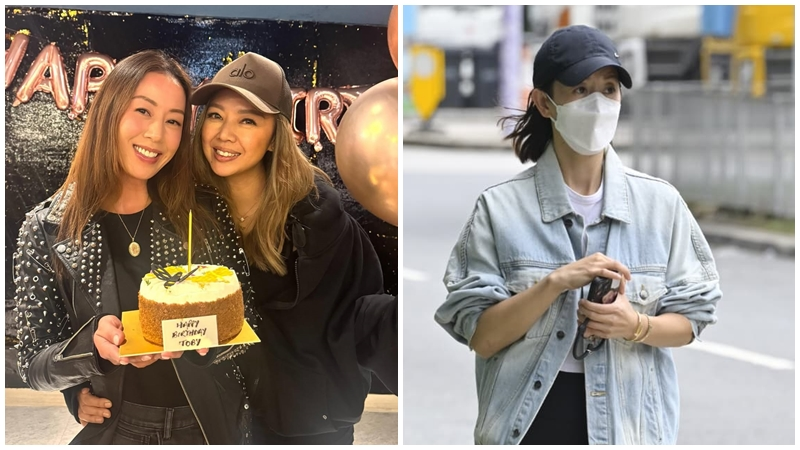钟丽淇留医ICU丨梁靖琪风雨不改现身医院陪伴，避谈好姐妹最新状况：辛苦各位了