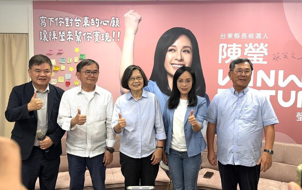 蔡英文出手整合！亲掌陈莹竞选“总部”刘櫂豪任“总干事”