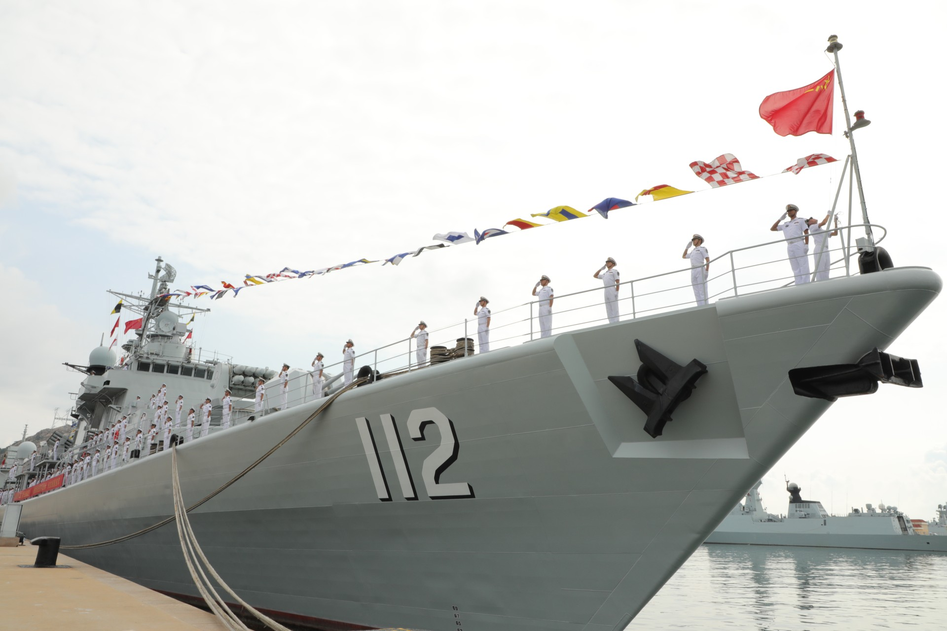 中国海军第48批护航编队结束对缅甸友好访问