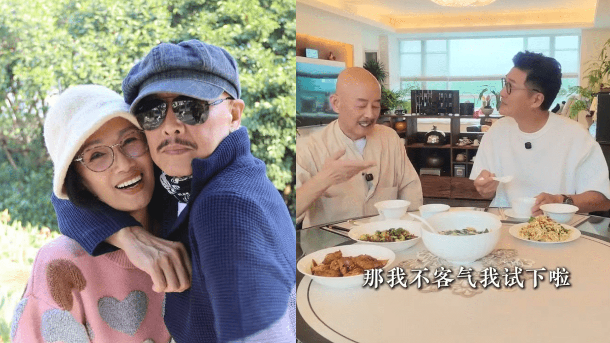 韩马利丈夫杜燕歌中山豪宅生活，10元做四菜一汤招待好友林韦辰