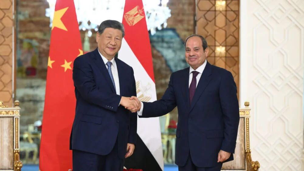 习近平同埃及总统塞西会谈