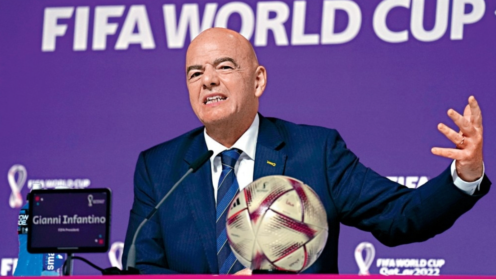 欧洲国家施压FIFA主席下台，因凡蒂诺据报向美政府求助