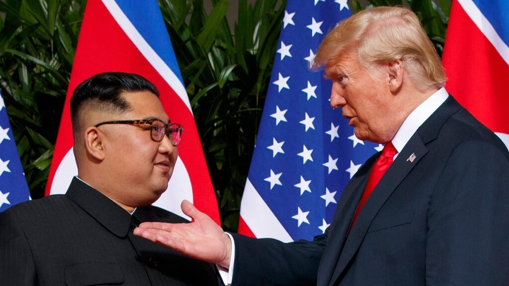 刚下令缩减美韩军演规模，特朗普称金正恩已回应对话要求