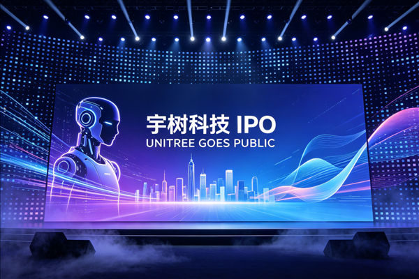 宇树上市后，王兴兴首场公开演讲