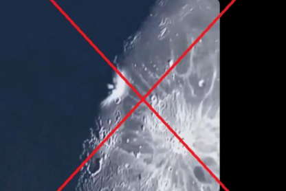SpaceX火箭残骸撞月视频，假的！
