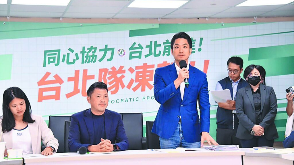 蒋万安拜会民进党团不到20分钟被请离场，他看穿绿营策略