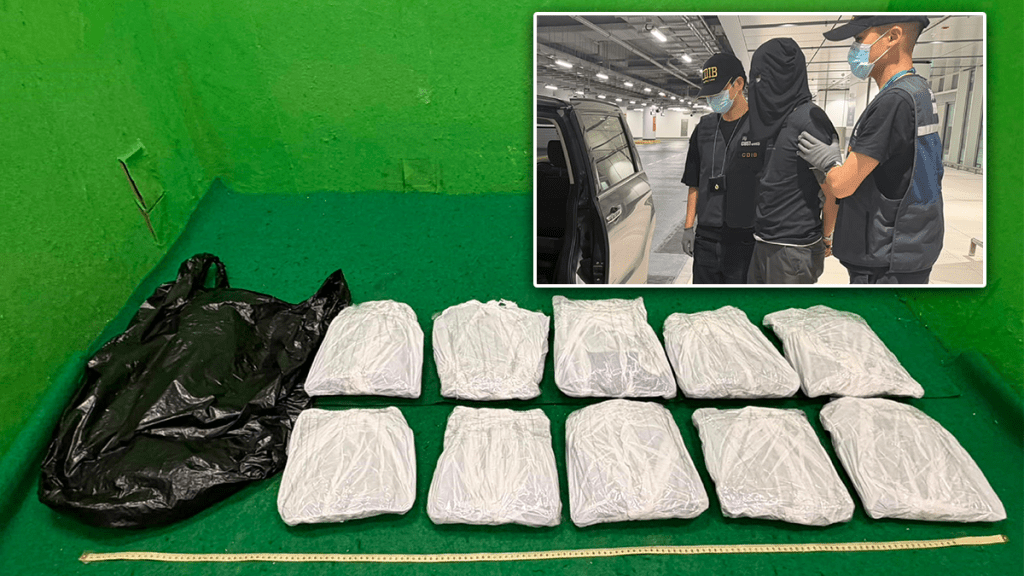 寄舱行李藏110万大麻花，31岁内地汉曼谷抵港被捕
