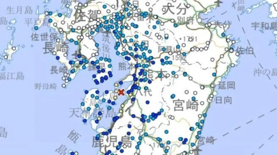 突发！日本熊本县发生5.1级地震