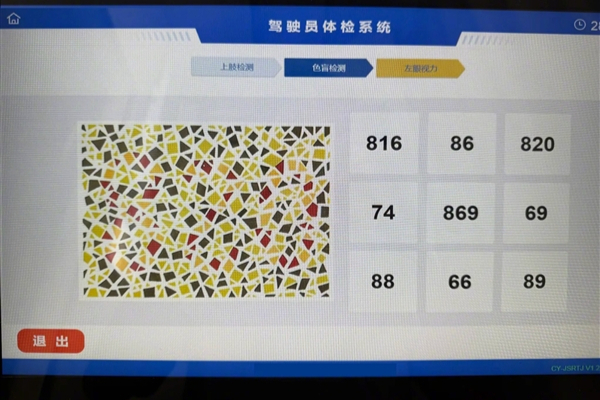 驾照体检色盲图识别24人仅6人答对：连AI也过不了关