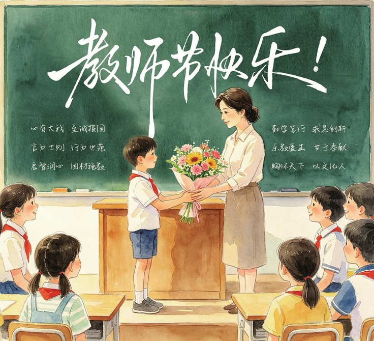 习近平总书记的节日祝贺和诚挚问候激励广大教师和教育工作者敬业奉献