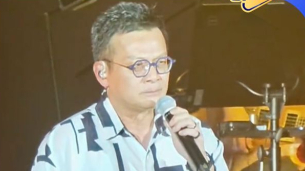 TVB老戏骨现身佛山，台上哽咽；去年曾宣布退圈