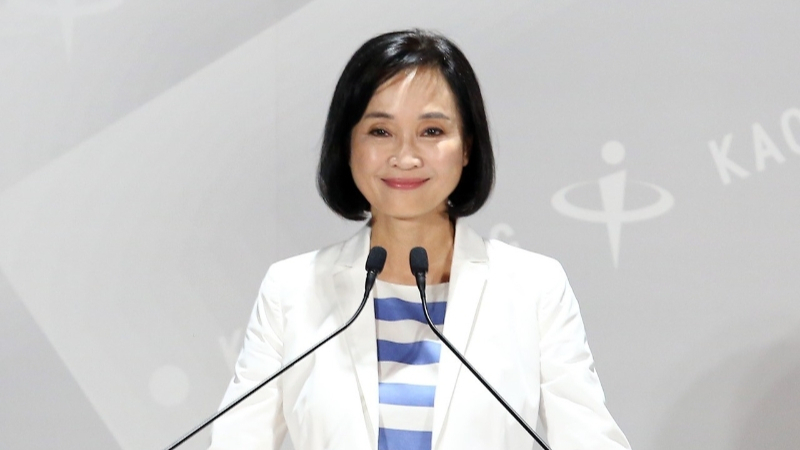 柯志恩赖瑞隆齐拼台北高雄连线造势
