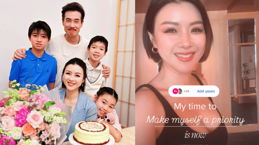 陈茵媺撇甩子女游首尔解放上围 吊带低胸背心重现丰满身材 Aimee：现在要把自己放首位
