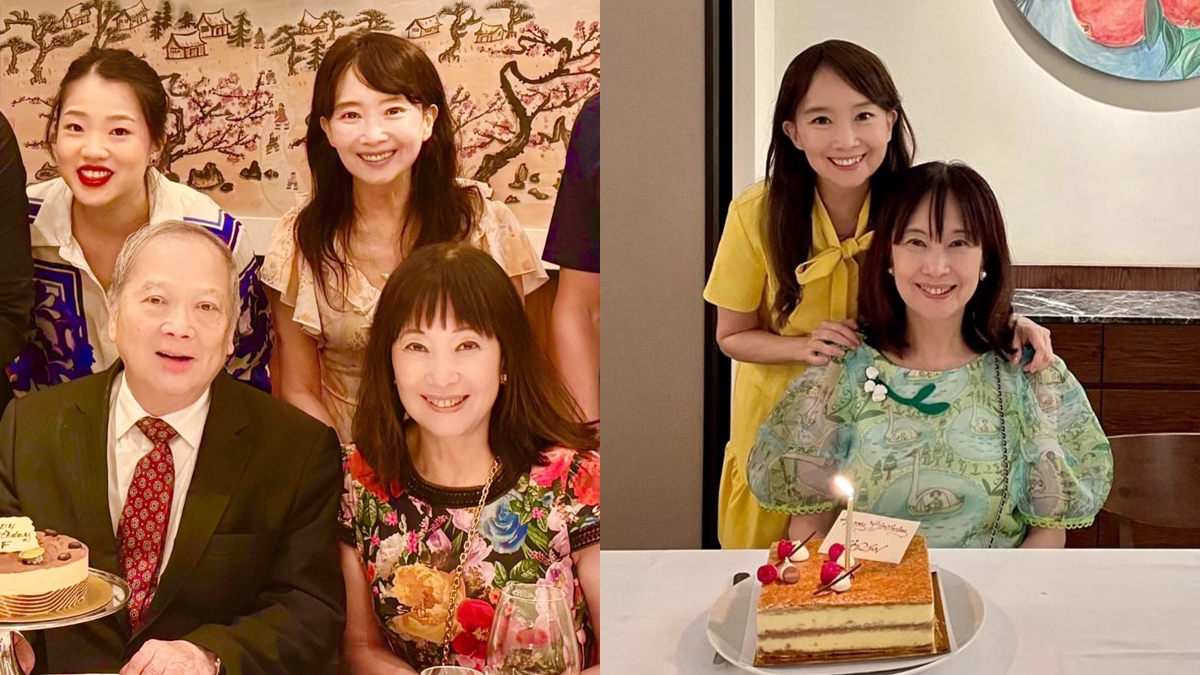 陈美龄为 “富豪御医” 二姐夫谢德富庆生 和冻龄二姐长得一模一样，陈曦龄背景大有来头