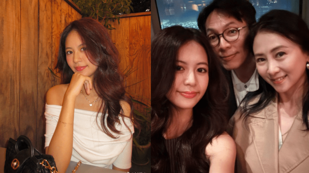 翁虹仙气女儿刘莳迎19岁生日，一家三口同框晒高颜值基因，网民赞“水晶”越大越靓