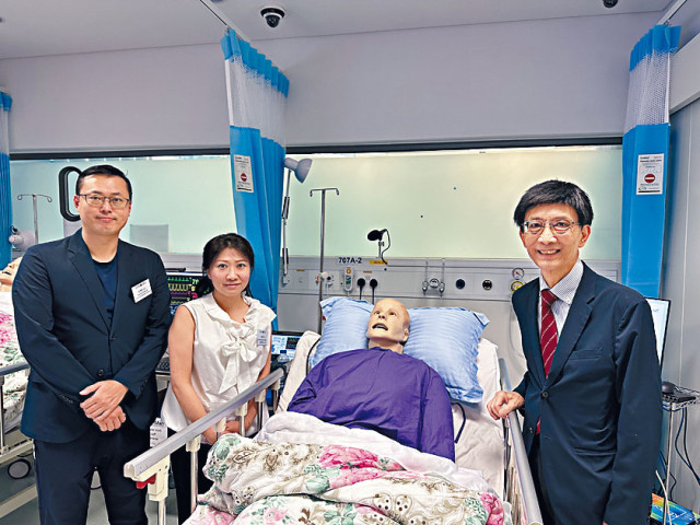 明爱专上学院护理生从今学年起,将模拟病房护理实习恒常化 明爱专上学院护理生从今学年起,将模拟病房护理实习恒常化