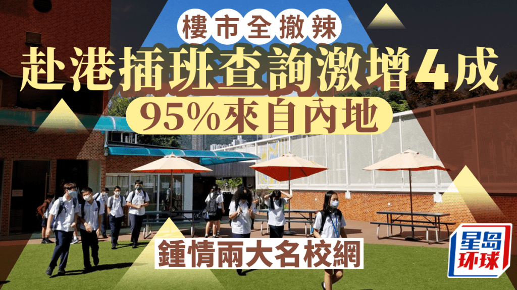 赴港插班查询激增4成 赴港插班查询激增4成