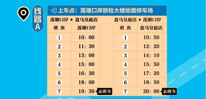 盒马年货巴士路线 A 盒马年货巴士路线 A