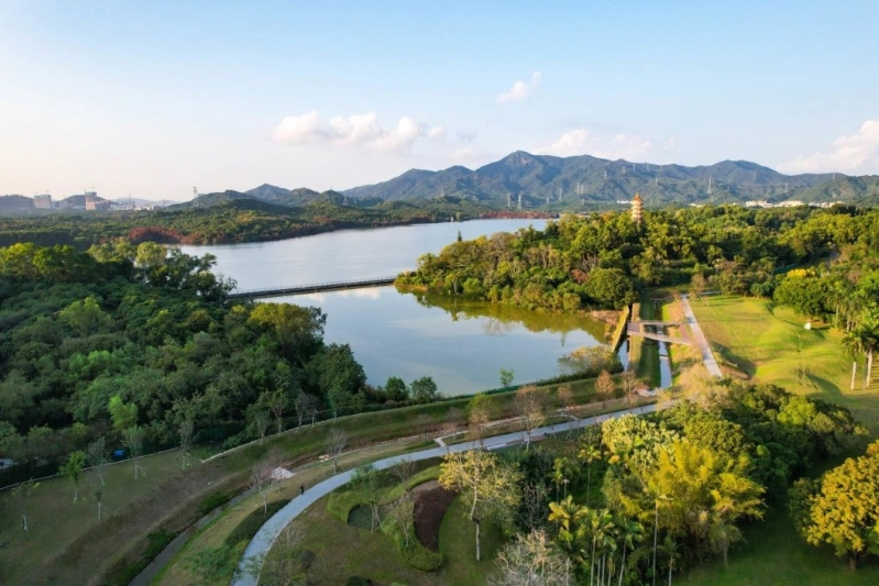 环西丽湖绿道(碧道) 深圳首个绿道碧 环西丽湖绿道(碧道) 深圳首个绿道碧