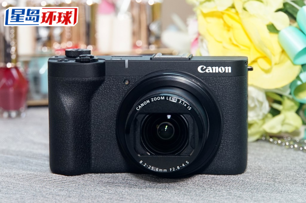 PowerShot V1外形有点昔日PowerShot G系列的影子,机身重量仅426g。 PowerShot V1外形有点昔日PowerShot G系列的影子,机身重量仅426g。
