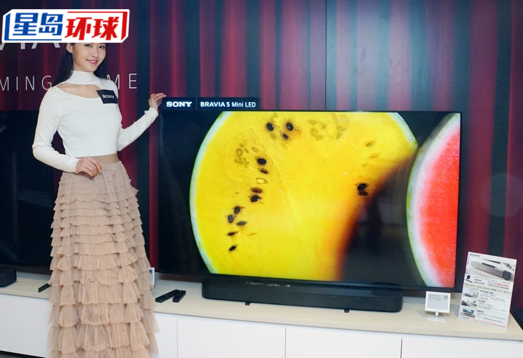 BRAVIA 5是同厂定位最亲民的4K Mini-LED电视。