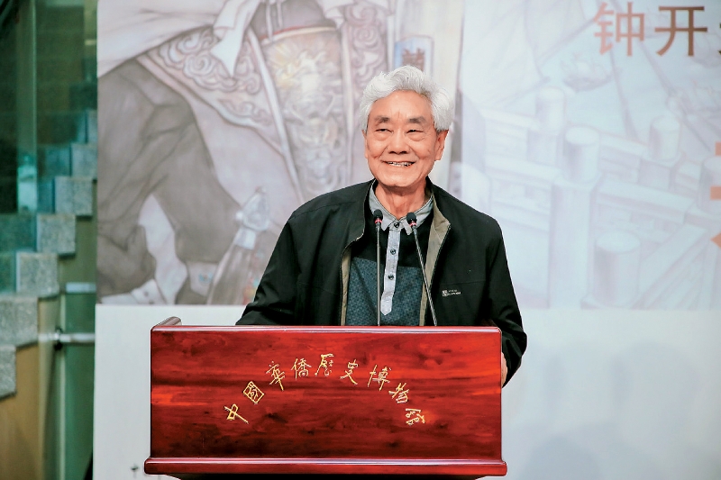 画家钟开天耗费13年凭一己之力独自完成500米长卷巨作《郑和下西洋》
