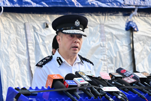 警务处处长周一鸣表示,死亡人数增至160人。 警务处处长周一鸣表示,死亡人数增至160人。